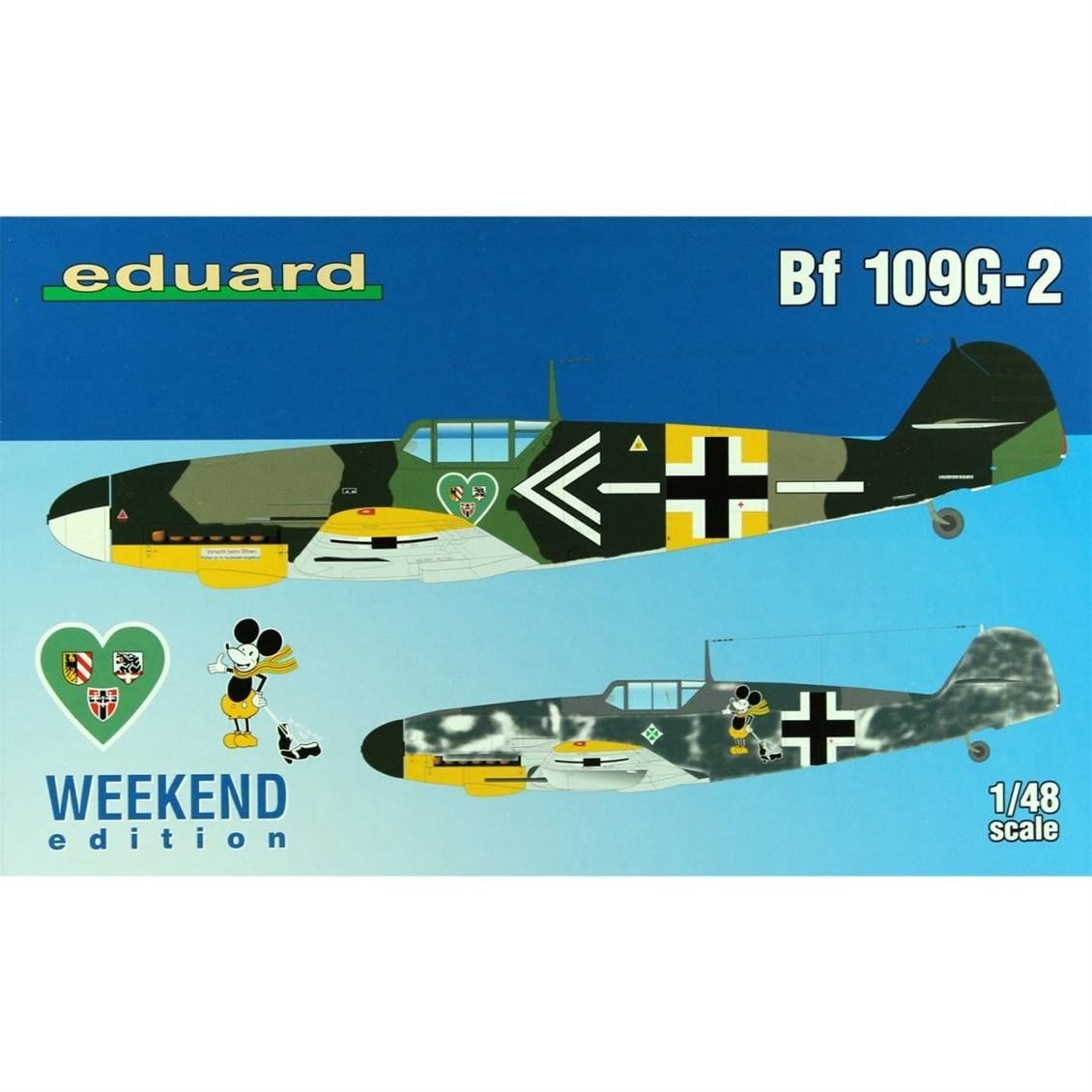 Eduard 84148 1/48 Ölçek, Bf 109G-2 Uçak Maketi
