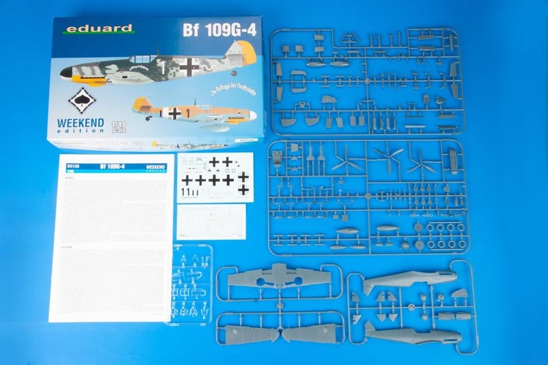 Eduard 84149 1/48 Ölçek, Bf 109G-4 Uçak Maketi
