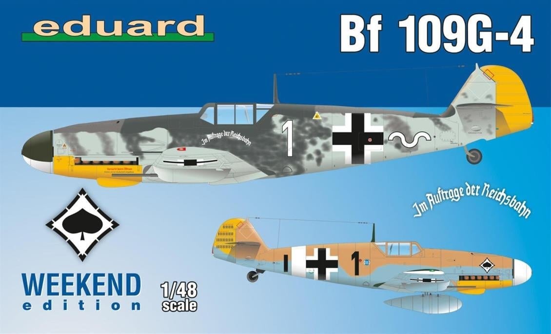 Eduard 84149 1/48 Ölçek, Bf 109G-4 Uçak Maketi