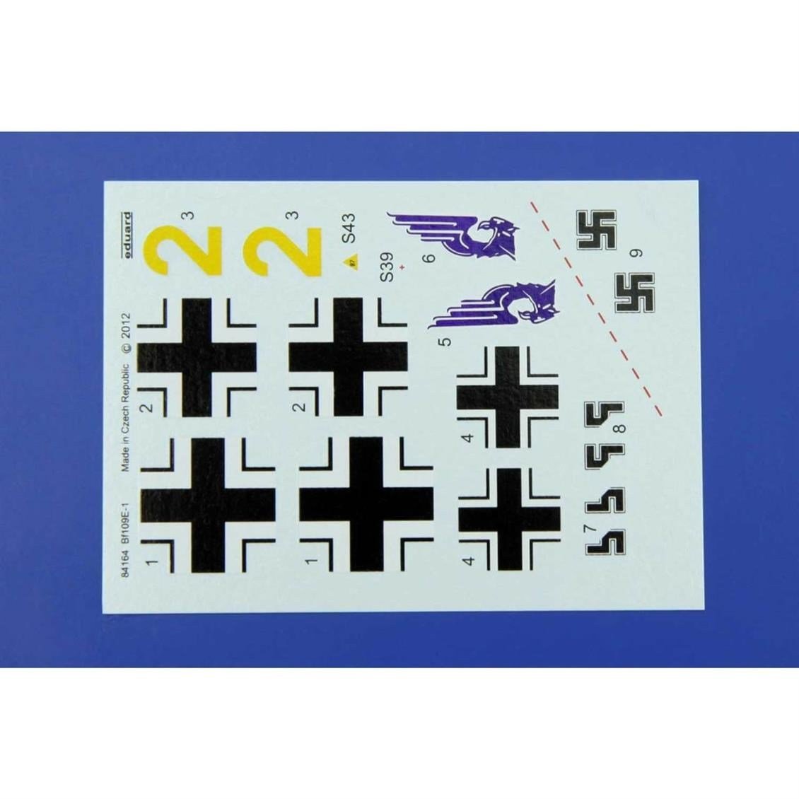Eduard 84164 1/48 Ölçek, Bf 109E-1 Uçak Maketi