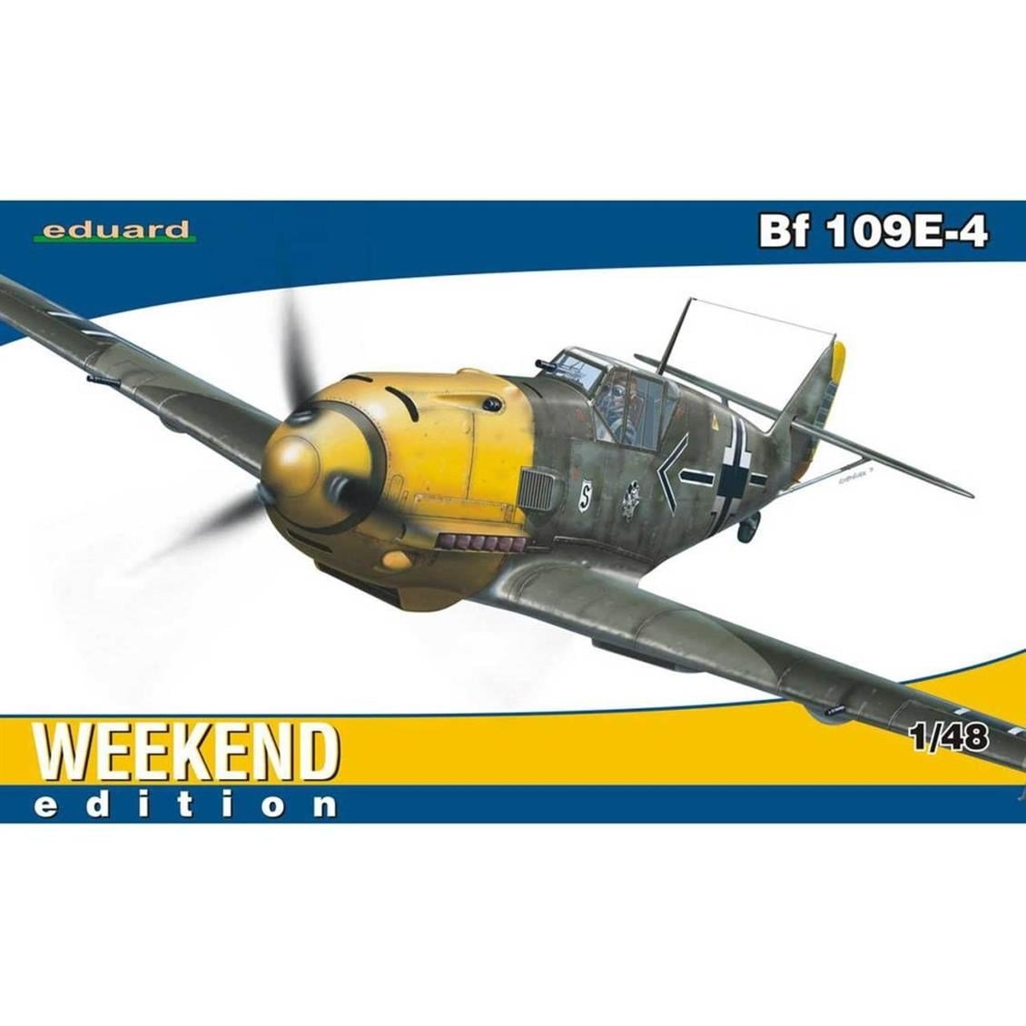 Eduard 84166 1/48 Ölçek, Bf 109E-4 Uçak Maketi