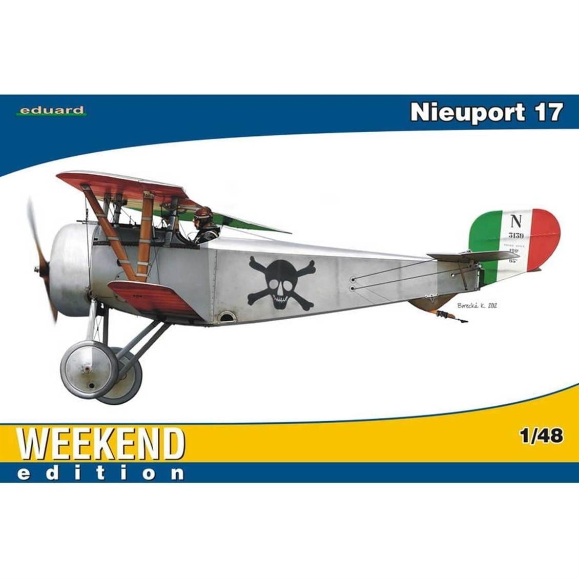 Eduard 8432 1/48 Ölçek, Nieuport 17 Uçak Maketi