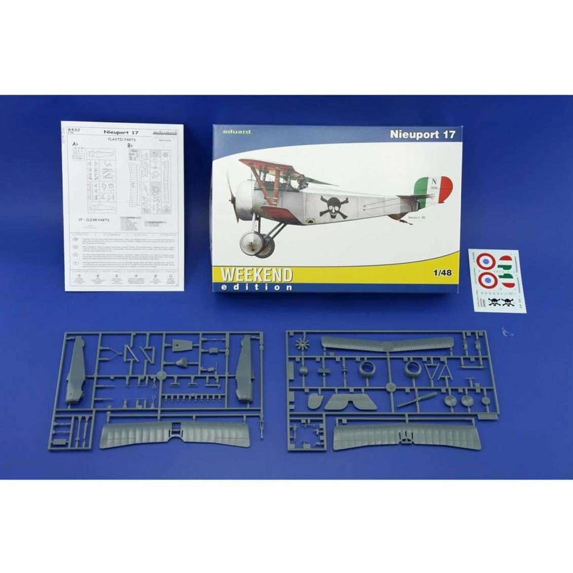 Eduard 8432 1/48 Ölçek, Nieuport 17 Uçak Maketi