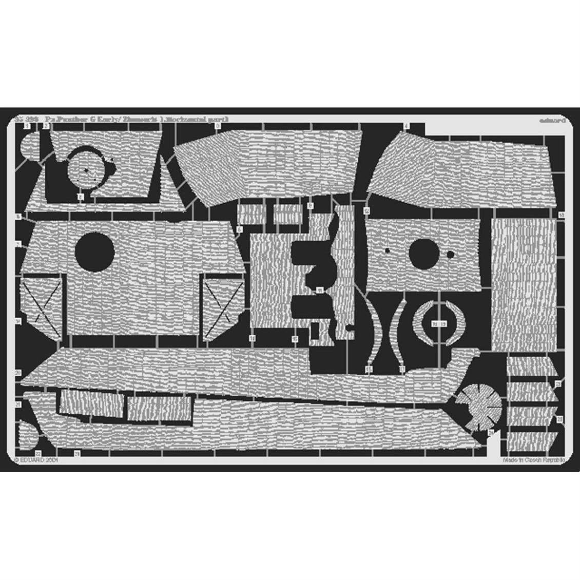 Eduard Bıg3502 1/35 Ölçek, Panther Ausf.G For Tamıya Make
