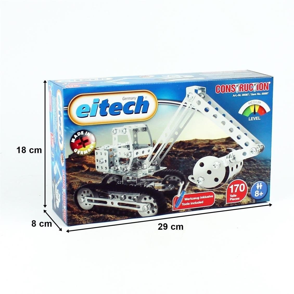 Eitech 87 Ekskavatör Metal Araç Kiti