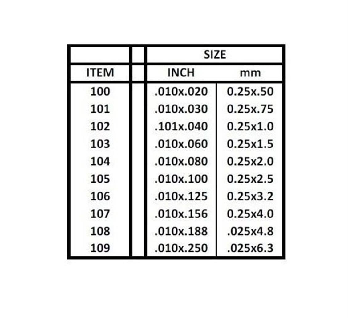 Evergreen 102 0,25*1,00*355 Mm Köşeli Çubuk-10 Adet -Beyaz