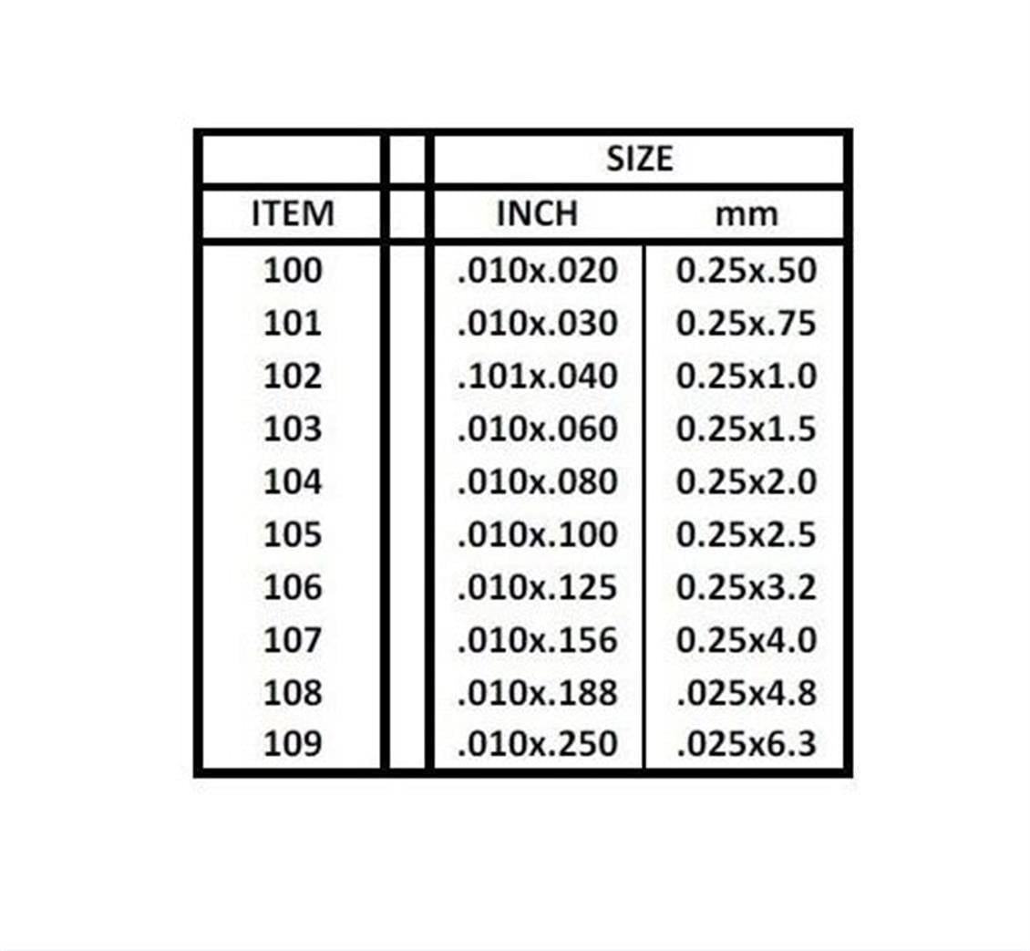 Evergreen 106 0,25*3,20*355 Mm Köşeli Çubuk-10 Adet -Beyaz