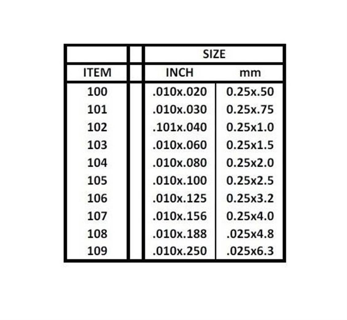 Evergreen 107 0,25*4,00*355 Mm Köşeli Çubuk-10 Adet -Beyaz