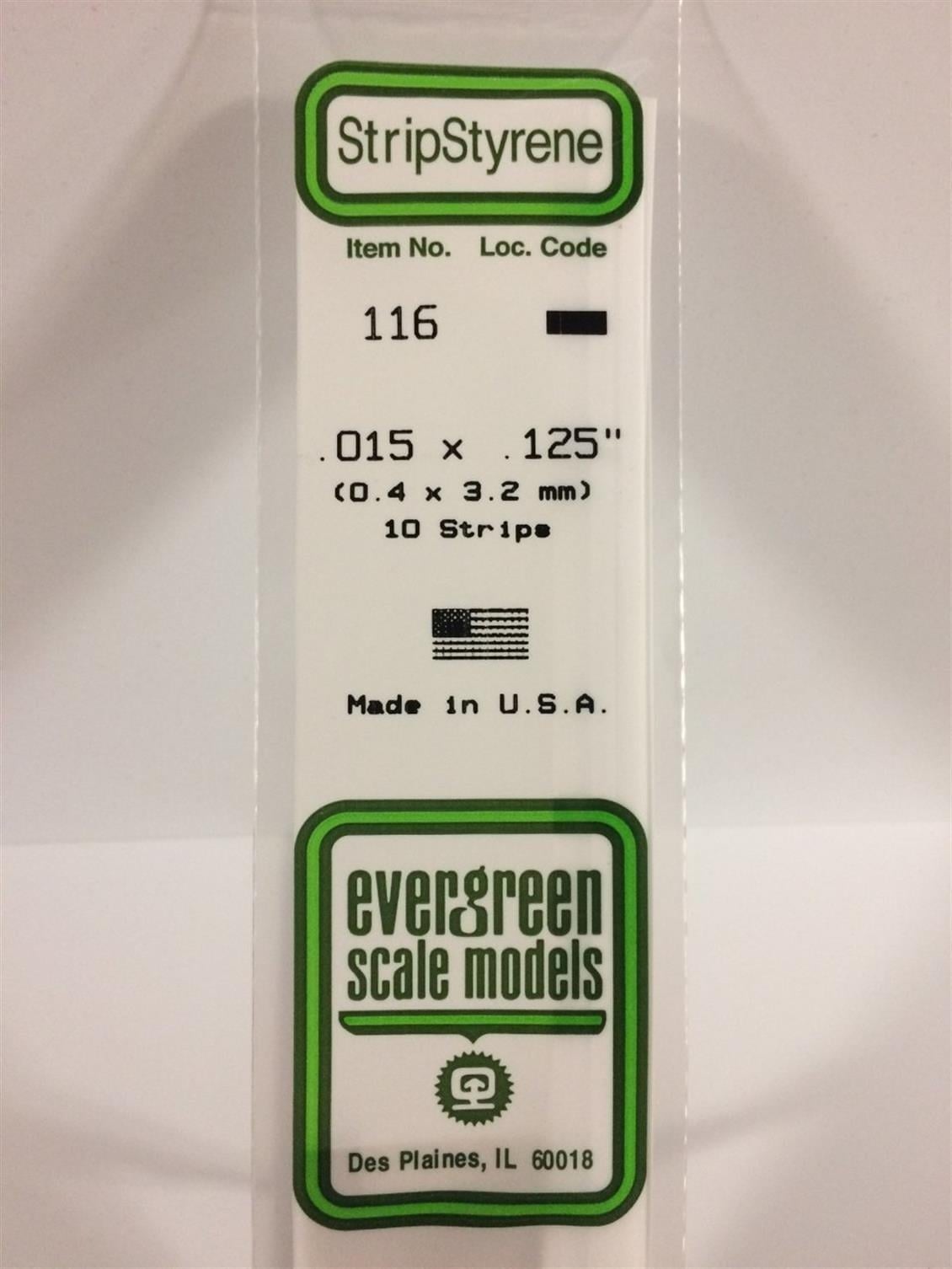 Evergreen 116 0,40*3,20*355 Mm Köşeli Çubuk-10 Adet -Beyaz