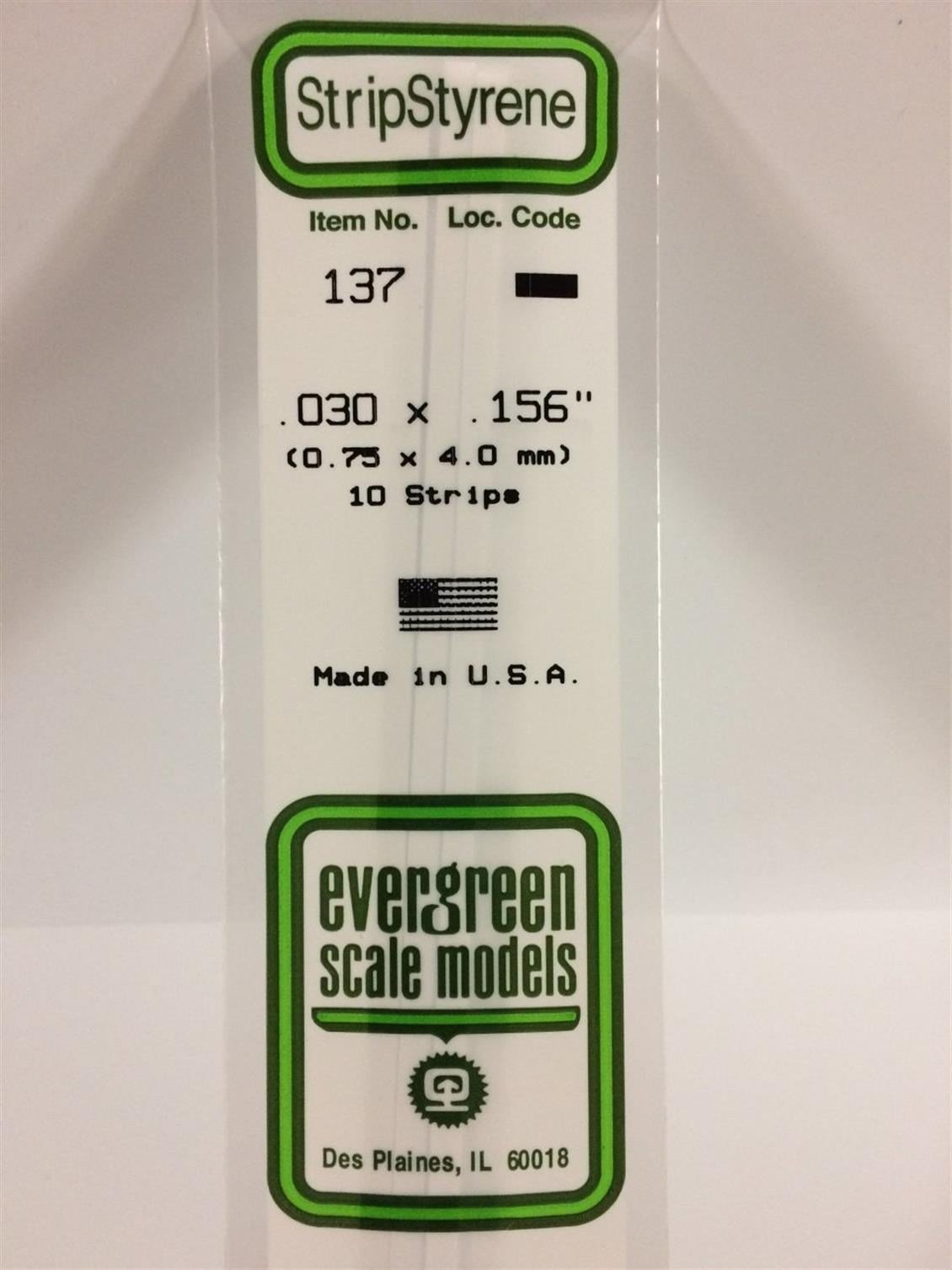 Evergreen 137 0,75*4,00*355 Mm Köşeli Çubuk-10 Adet -Beyaz