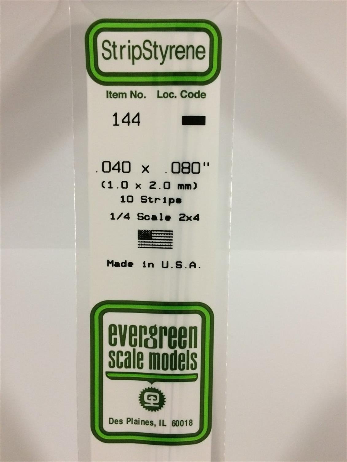 Evergreen 144 1,00*2,00*355 Mm Köşeli Çubuk-10 Adet -Beyaz