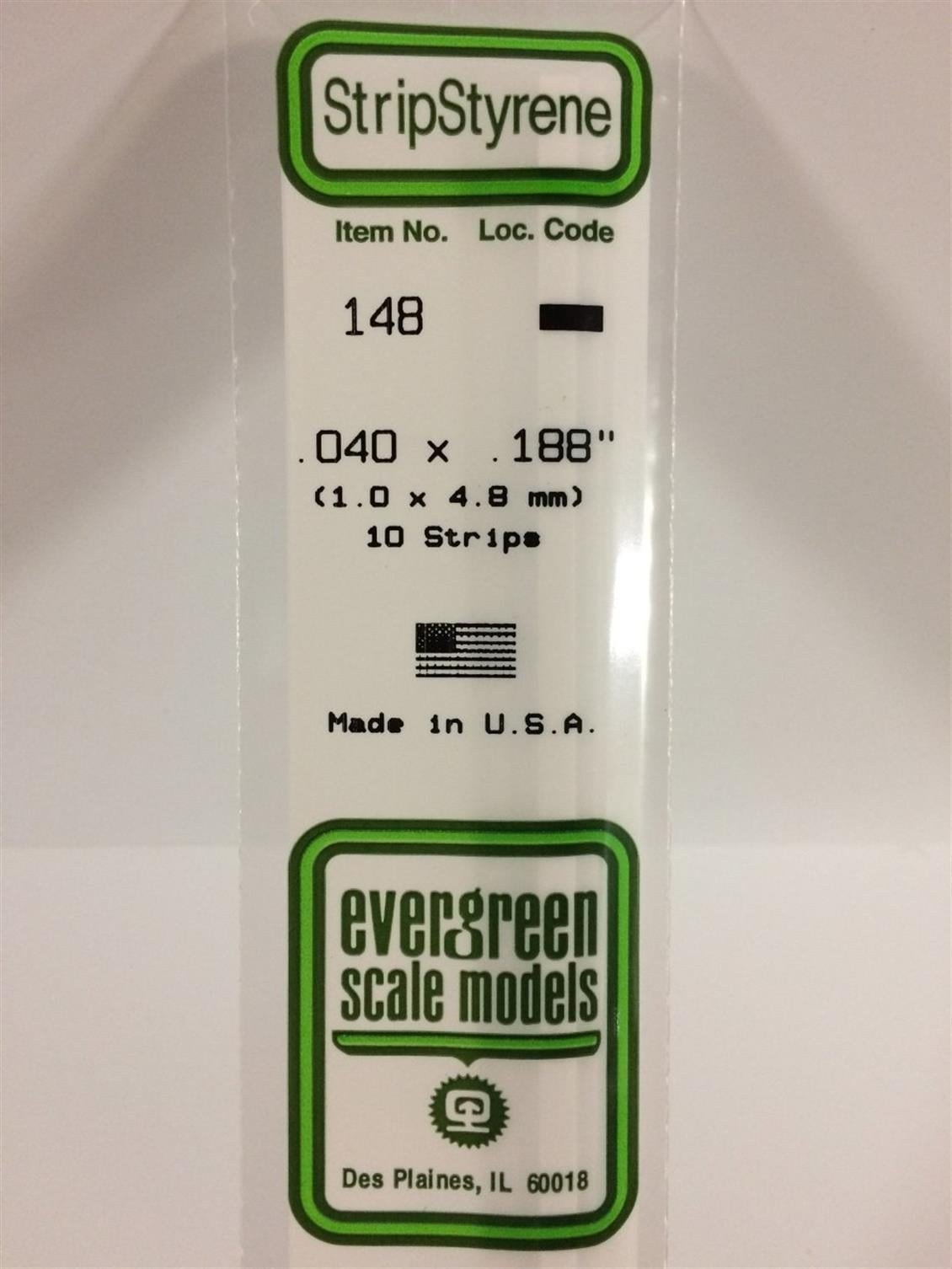 Evergreen 148 1,00*4,80*355 Mm Köşeli Çubuk-10 Adet -Beyaz