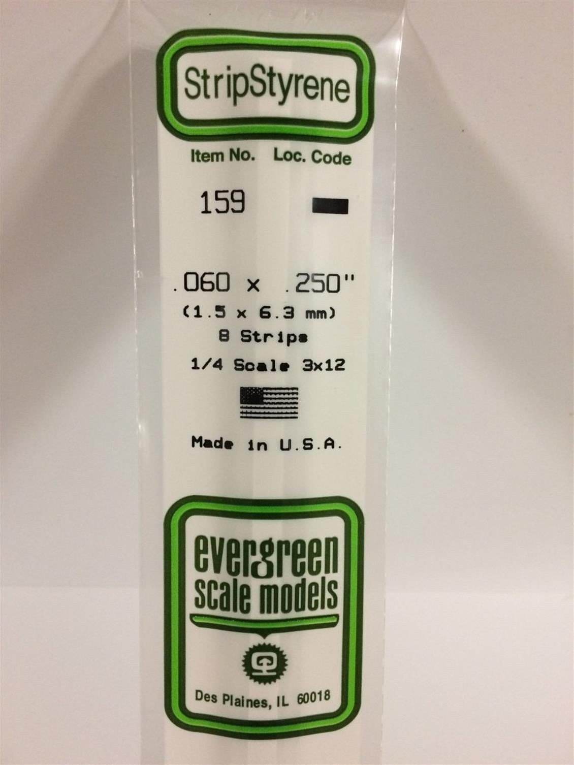 Evergreen 159 1,50*6,30*355 Mm Köşeli Çubuk-8 Adet -Beyaz