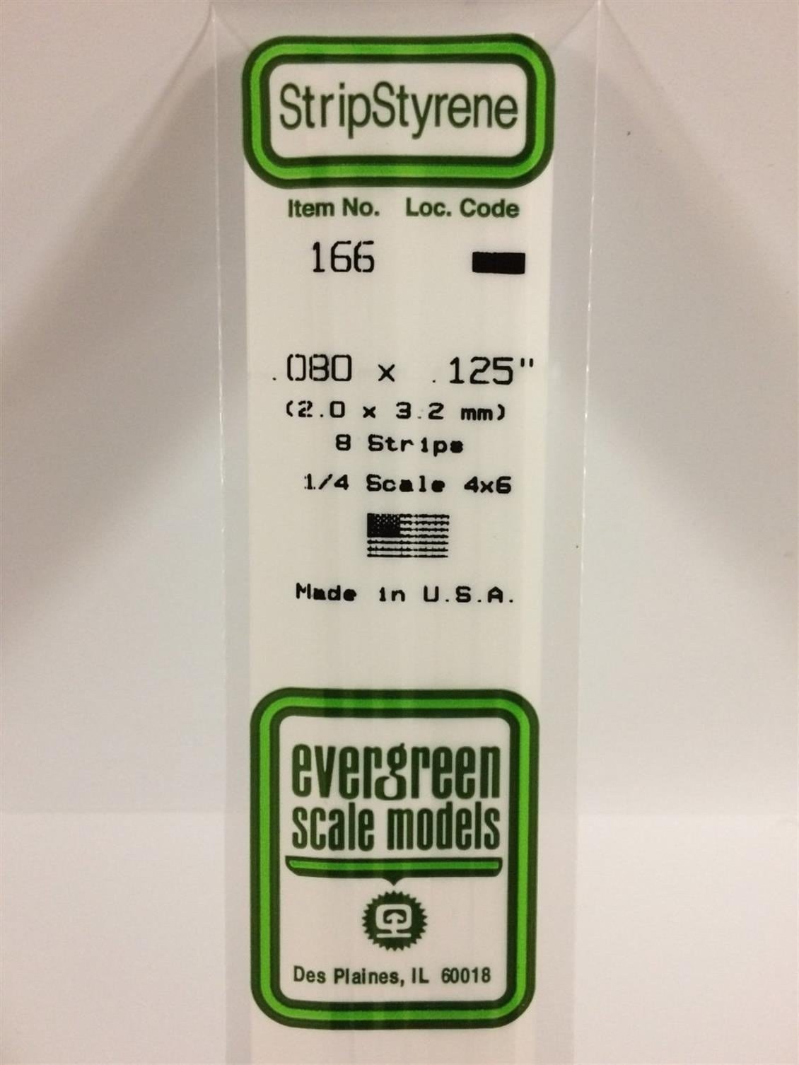 Evergreen 166 2,00*3,20*355 Mm Köşeli Çubuk-8 Adet -Beyaz