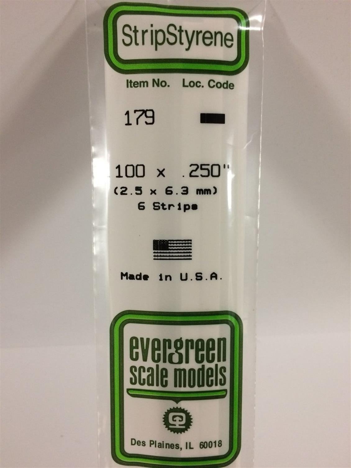 Evergreen 179 2,5*6,30*355 Mm Köşeli Çubuk-6 Adet -Beyaz