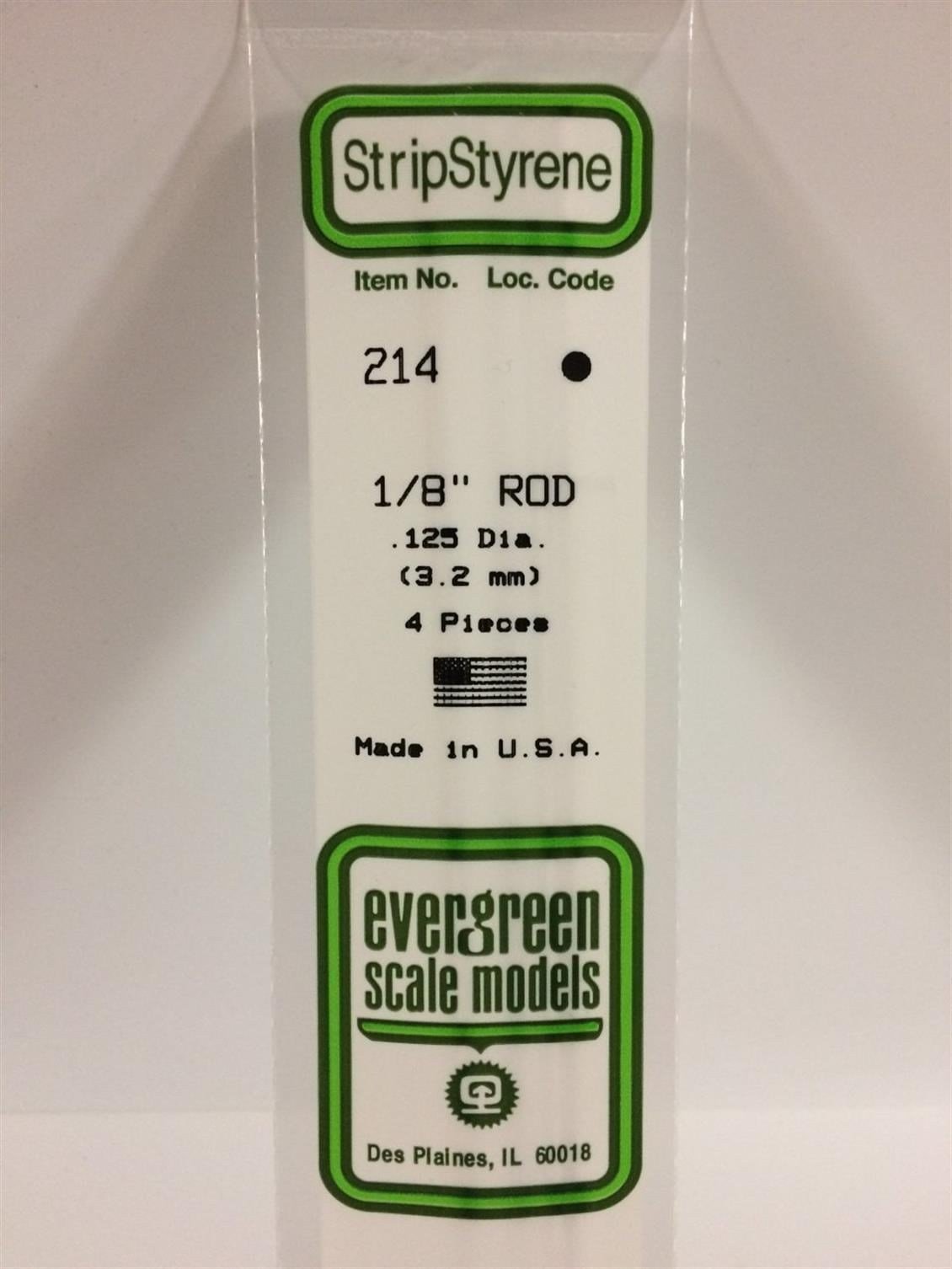Evergreen 214 3,20*355 Mm Yuvarlak Cubuk-4 Adet -Beyaz