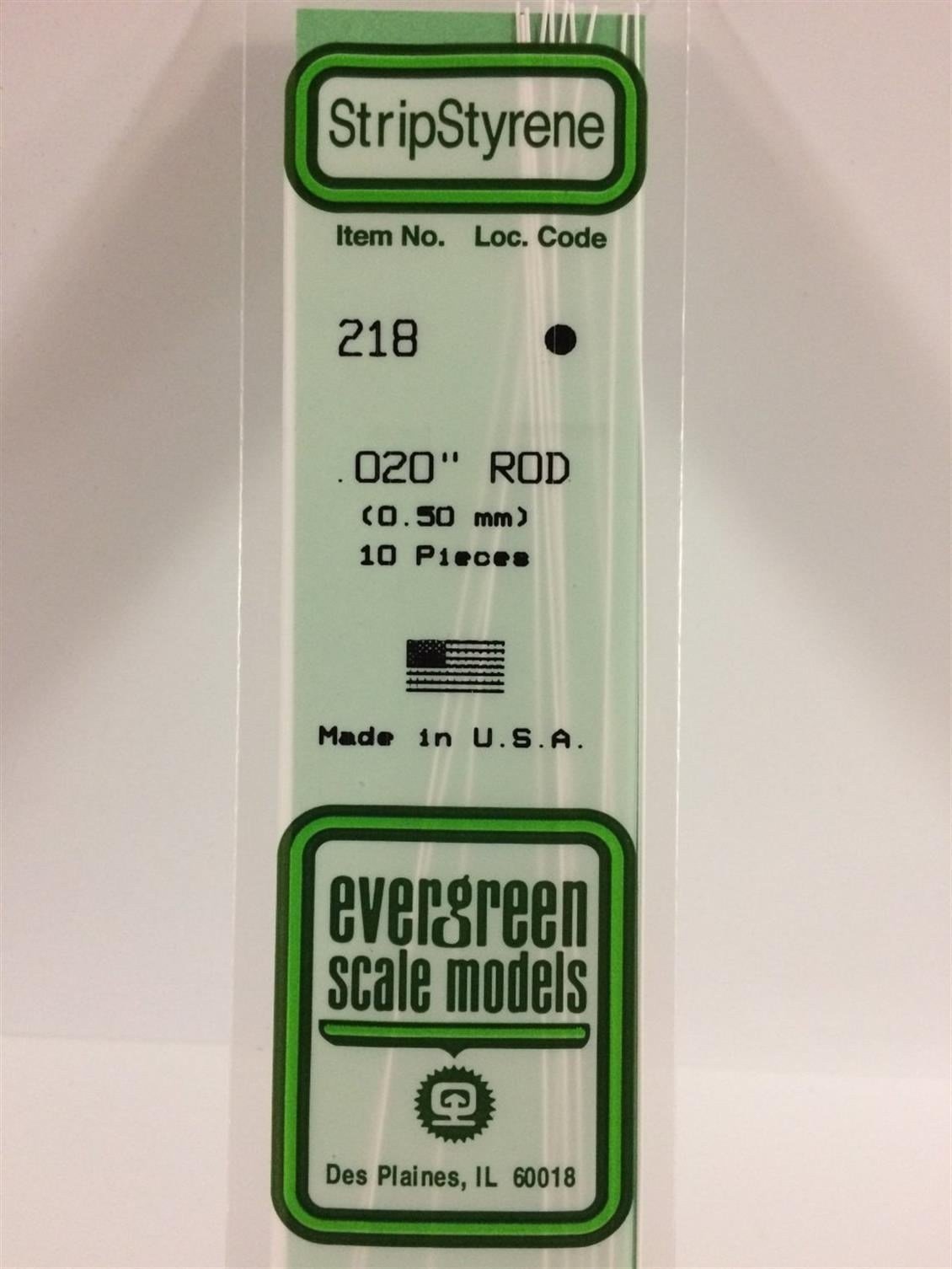 Evergreen 218 0,50*355Mm Yuvarlak Cubuk-10 Adet -Beyaz