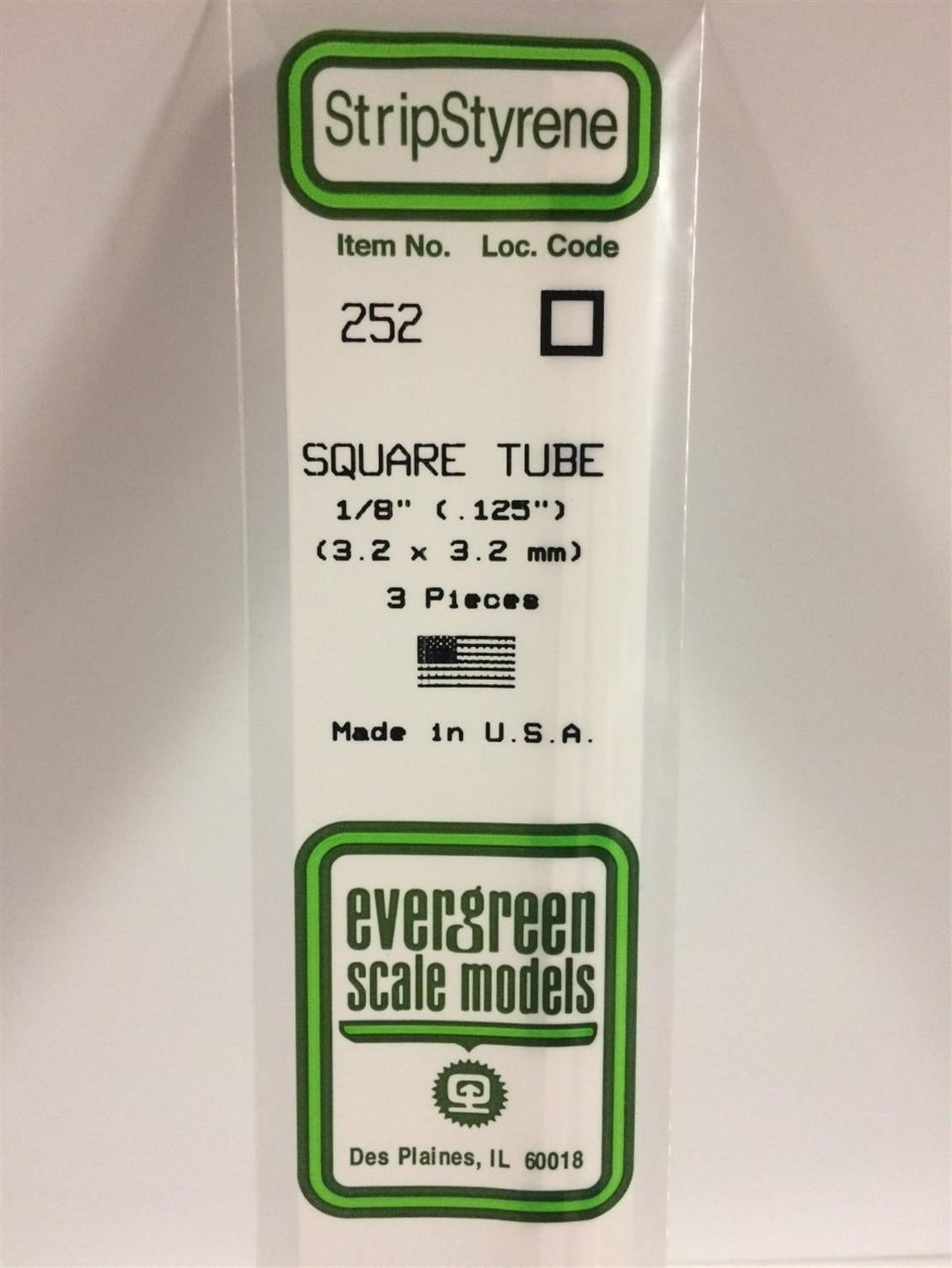 Evergreen 252 3,2*3,2*355 Mm Kutu Profıl-3Adet -Beyaz