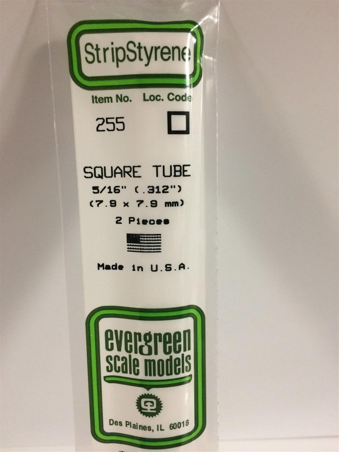 Evergreen 255 7,9*7,9*355 Mm Kutu Profıl-2Adet -Beyaz