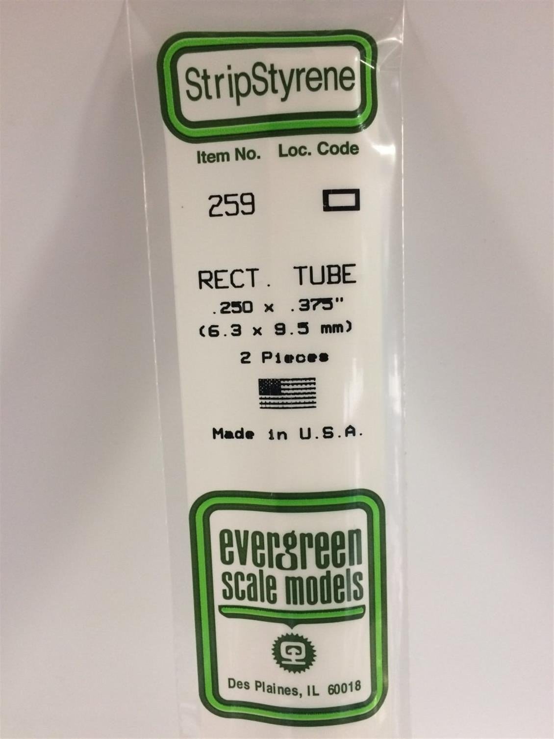 Evergreen 259 6,3*9,5*355 Mm Kutu Profıl-2Adet -Beyaz