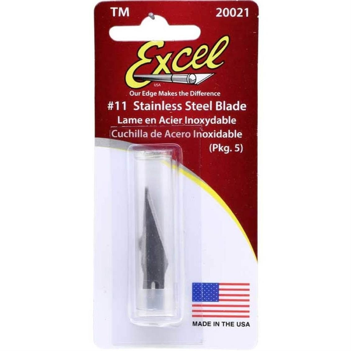 Excel 20021 Bıçak Ucu-Çok Keskın -Paslanmaz Çelik-5 Lı P