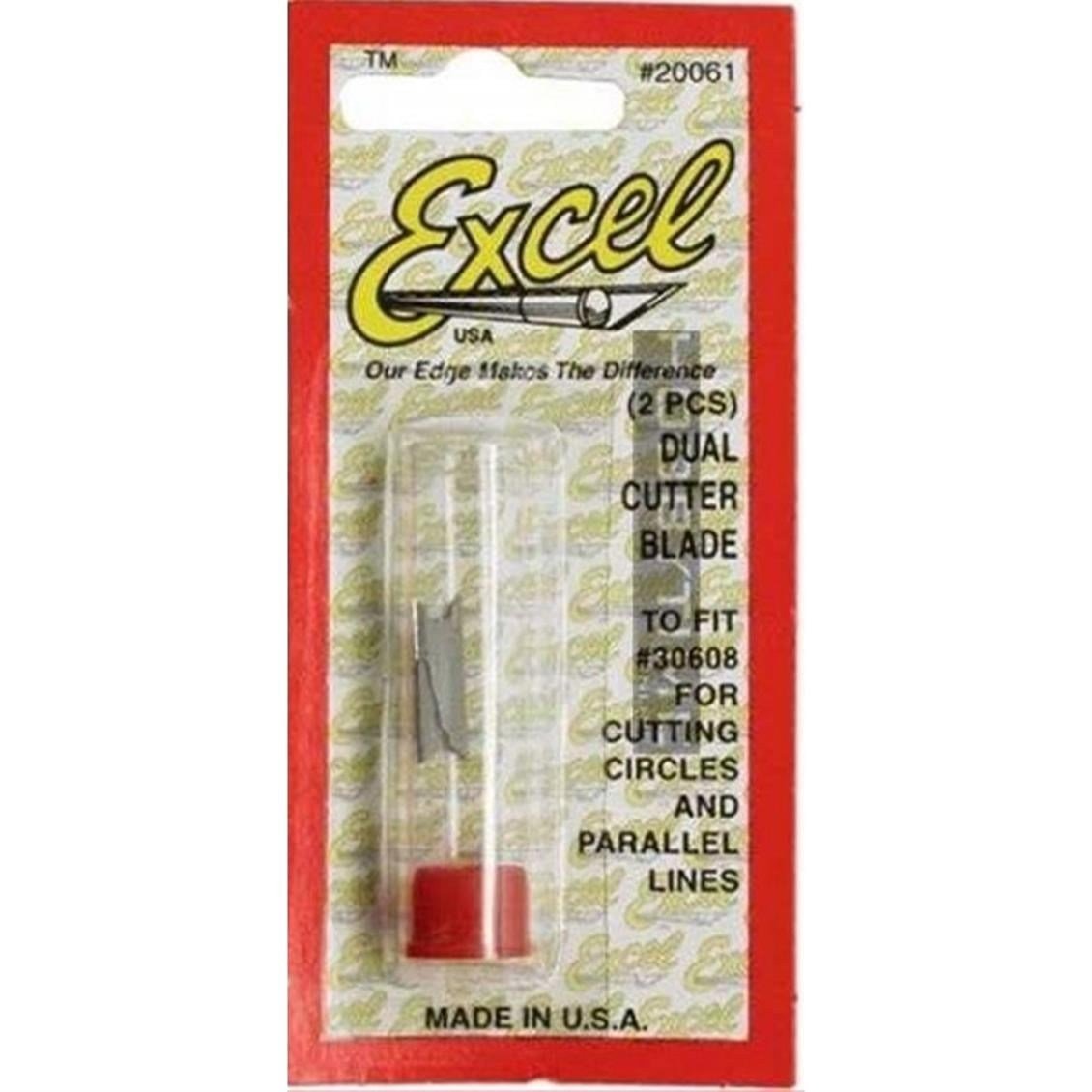 Excel 20061 Dual Cutter Blade B - 2 Pcs.