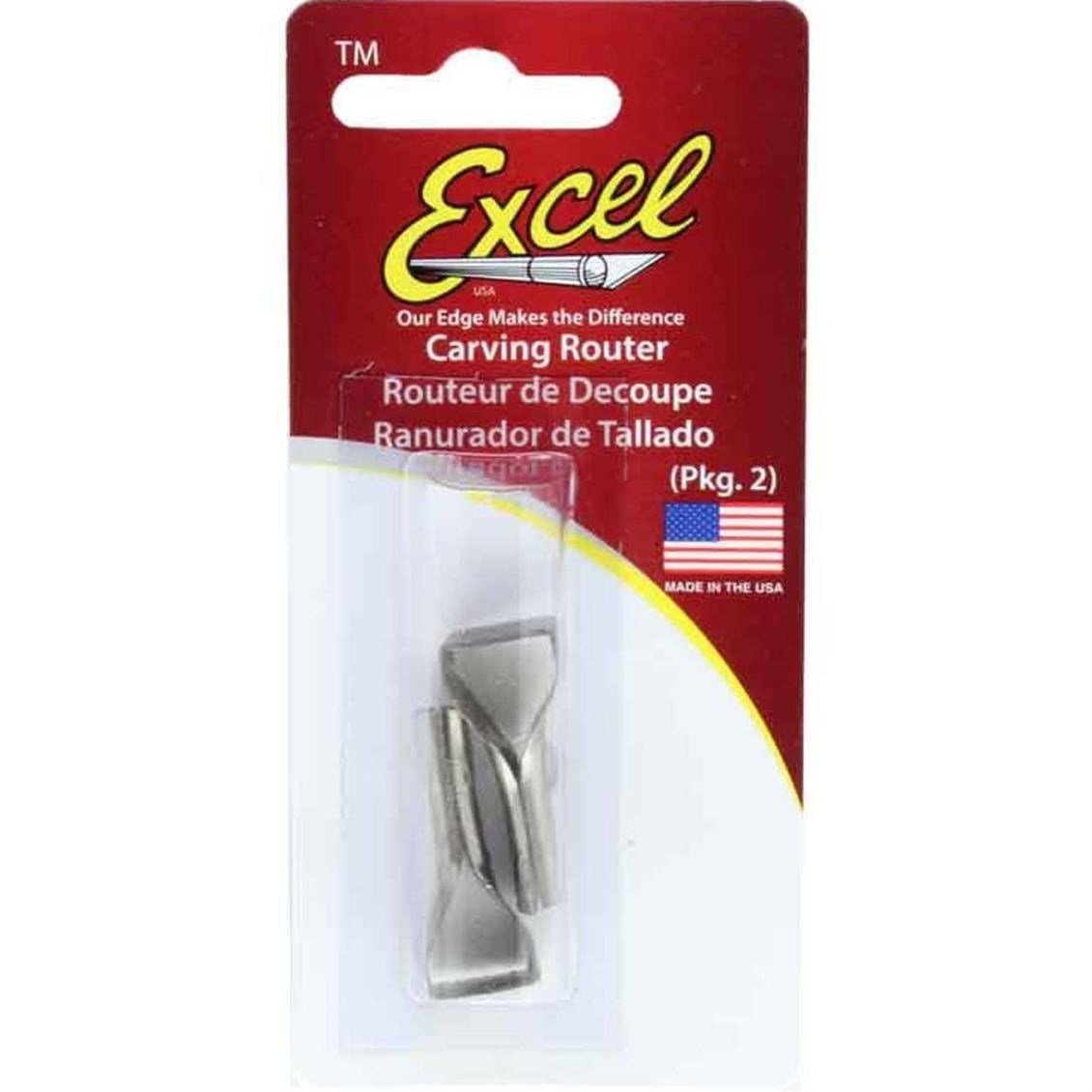 Excel 20740 Köşelı Freze Ucu-2 Lı Paket