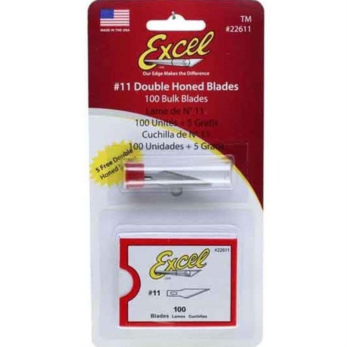 Excel 22611 Çok Keskın Bıçak Ucu-Karbon Çelik-100 Lü Pak
