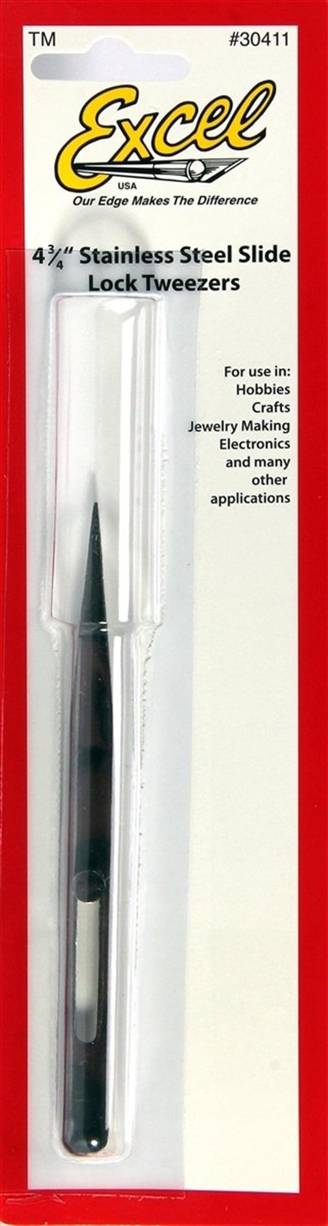Excel 30411 Cımbız-4 3/4-Kayan Kılıtlı-Sıvrı Uclu