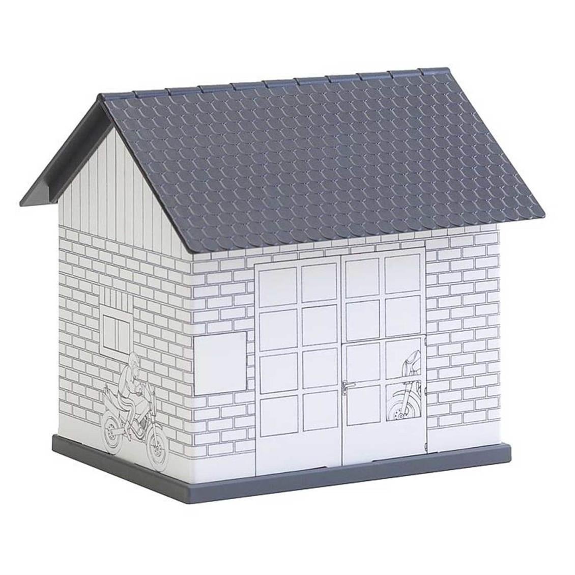 Faller 150130 1/87 Ölçek, Atölye,Başlangıç Seti,Boyanabilir, Plastik ve Karton Model Kiti