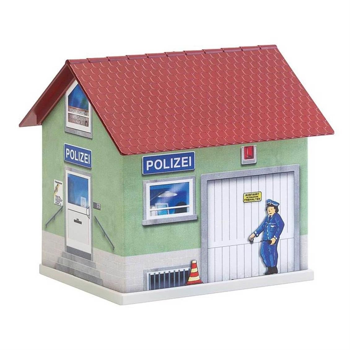 Faller 150150 1/87 Ölçek, Karakol,Başlangıç Seti,Boyanabilir, Plastik ve Karton Model Kiti