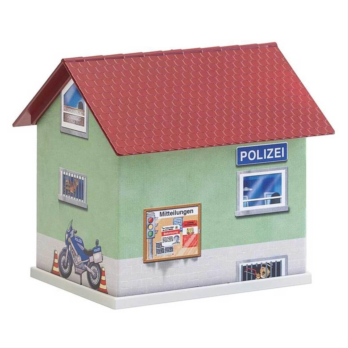 Faller 150150 1/87 Ölçek, Karakol,Başlangıç Seti,Boyanabilir, Plastik ve Karton Model Kiti