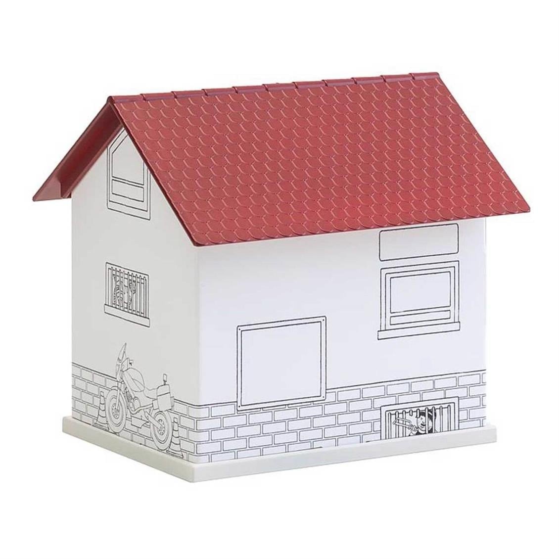 Faller 150150 1/87 Ölçek, Karakol,Başlangıç Seti,Boyanabilir, Plastik ve Karton Model Kiti