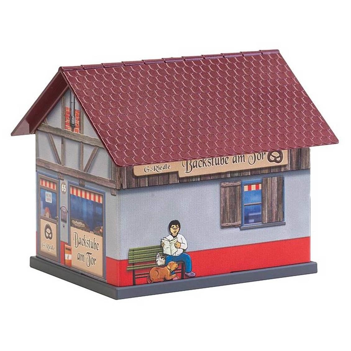 Faller 150170 1/87 Ölçek, Fırın,Başlangıç Seti,Boyanabilir, Plastik ve Karton Model Kiti