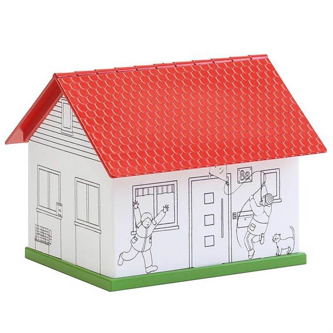 Faller 150191 1/87 Ölçek, Başlangış Serisi, Boyanabilir Müstakil Ev, Plastik ve Karton Model Kiti
