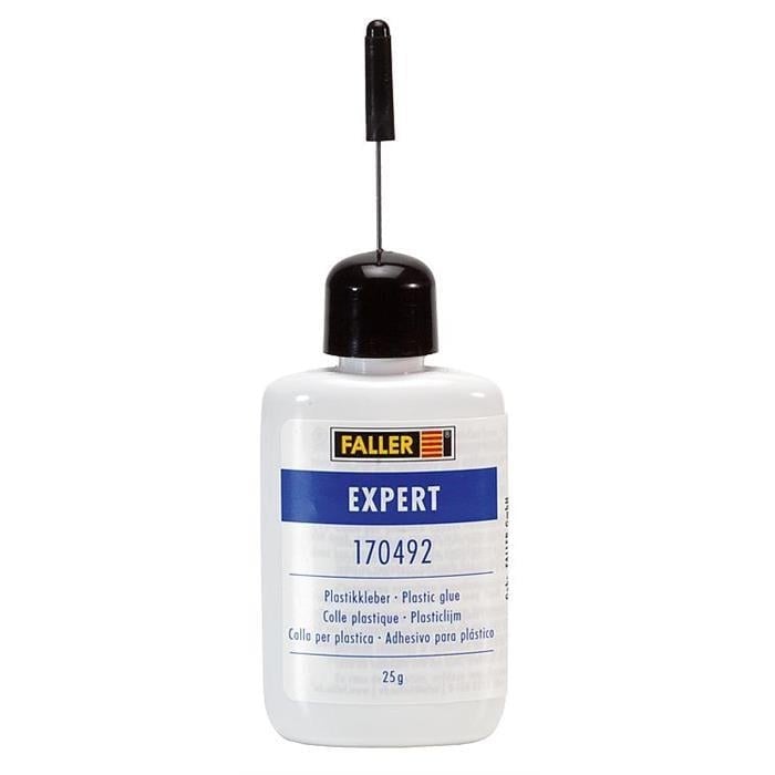 Faller 170492 Expert İğne Uclu Plastik Yapıştırıcısı, 25 Gram