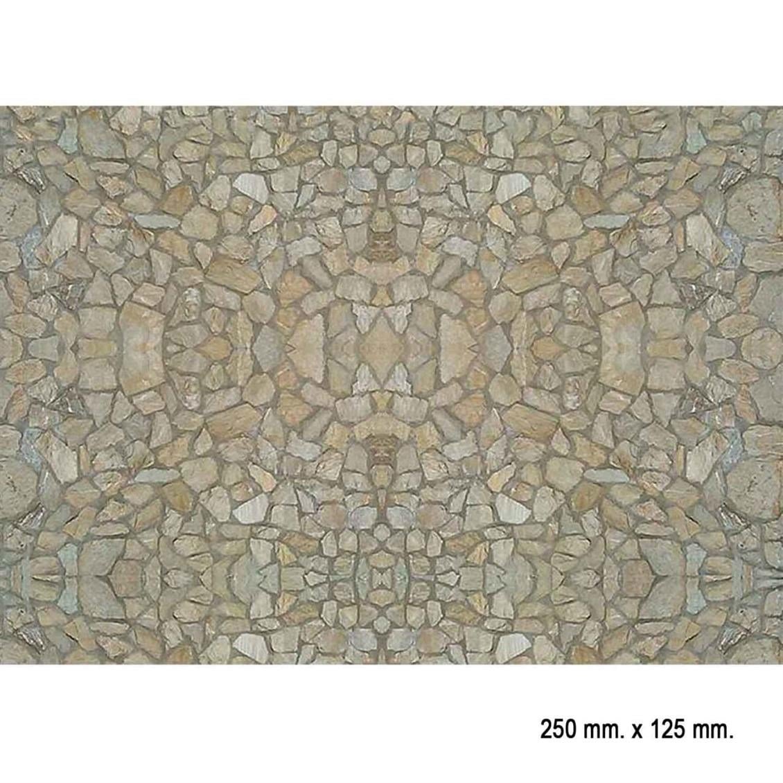 Faller 170627 1/87 Ölçek, Kayraktaşı Desenli Dekor Levhası - 25 X 12,5 Cm