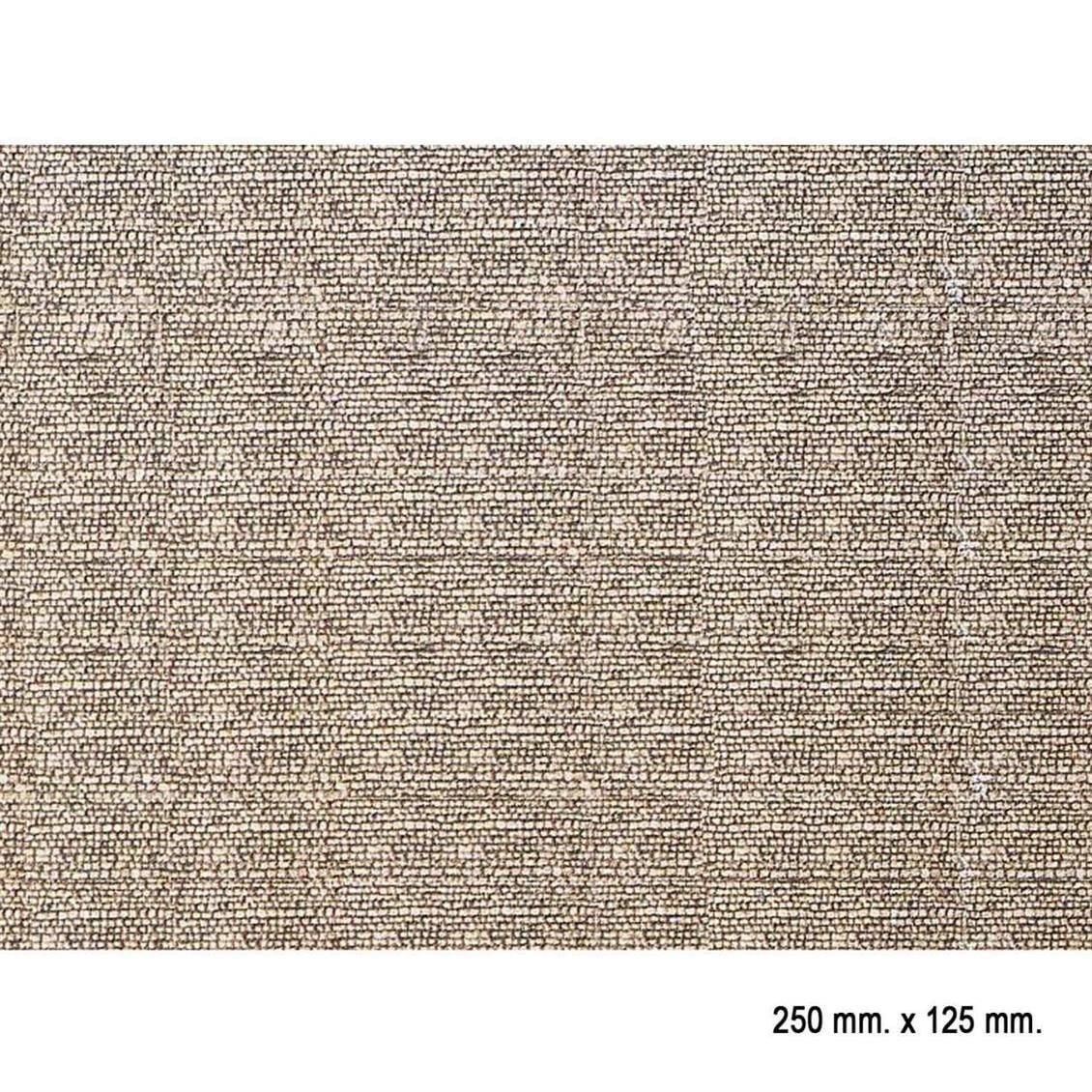 Faller 222561 1/160 Ölçek, Arnavut Kaldırımı Desenli Dekor Kağıdı, 25 X 12,5 Cm.