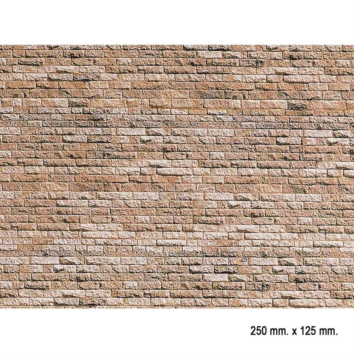Faller 222563 1/160 Ölçek, Bazalt Taşı Desenli Dekor Kağıdı, 25 X 12,5 Cm.
