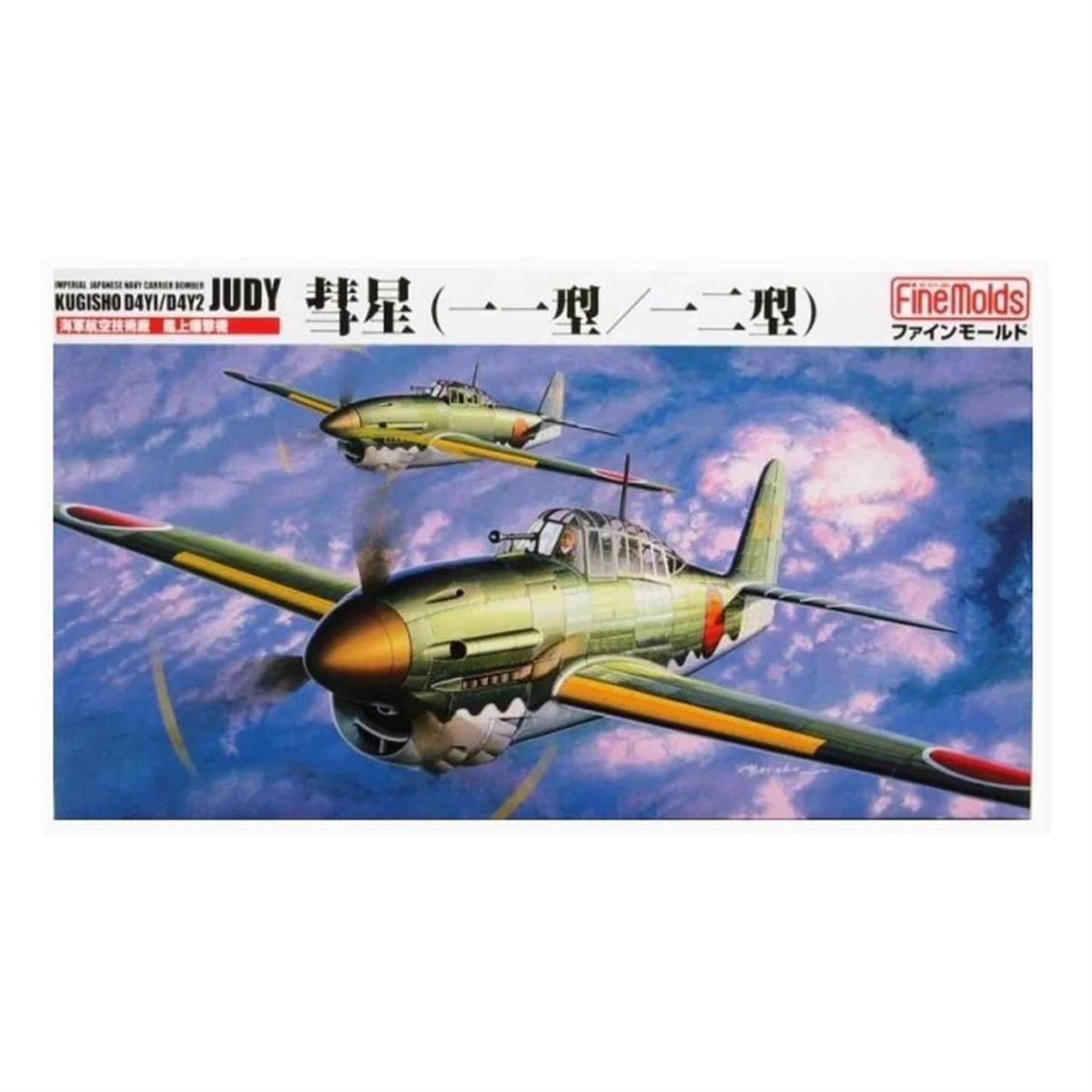 FineMolds Fb1 1/48 Ölçek, Ijn Carrier Bomber D4Y1/D4Y2 Judy