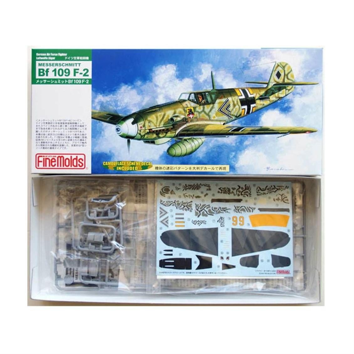 FineMolds Fl01 1/72 Ölçek, Messerschmitt Bf109 F-2