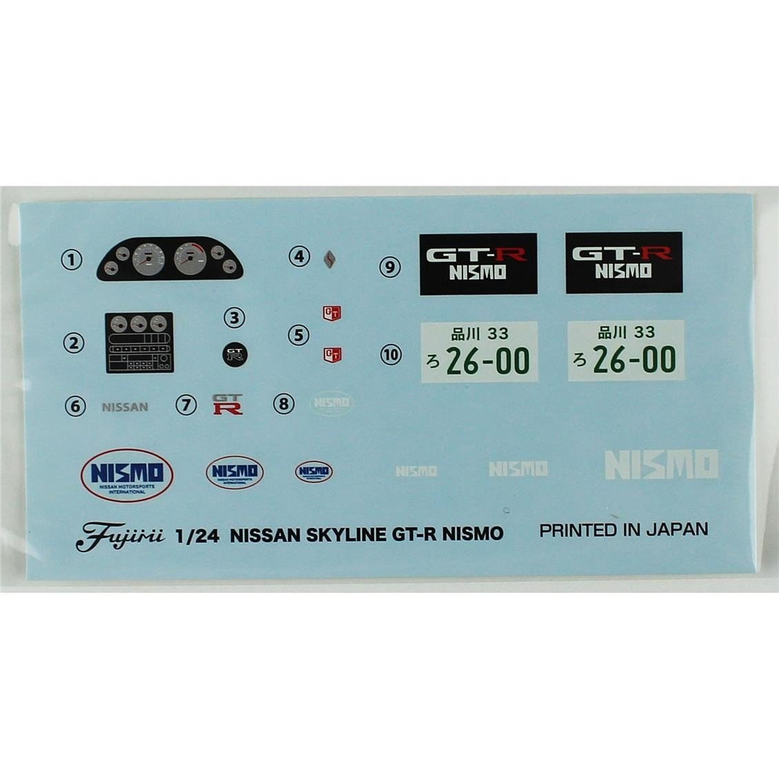 Fujimi ID-42 04656 1/24 Ölçek, Nissan Skyline GT-R KPGC-10 , Otomobil Plastik Model Kiti