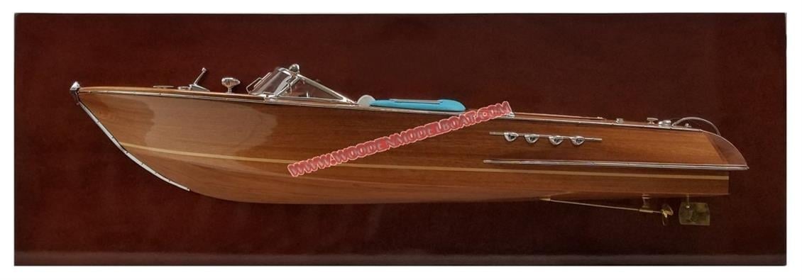 Gianhien Sb0004P50 Rıva Aquarama Ahşap Hazır Yelkenli Gemı Maketi