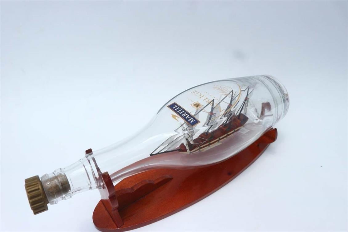 Gianhien Sıb0004G Martell Ahşap Hazır Yelkenli Gemi Maketi
