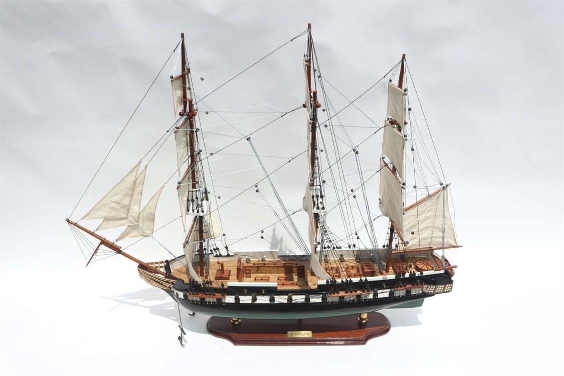 Gianhien Ts0021P Uss Constellatıon Ahşap Hazır Yelkenli Savaş Gemisi Maketi