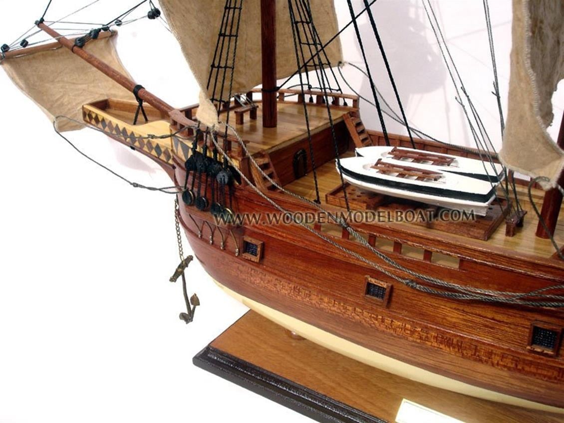 Gianhien Ts0065P Mayflower Ahşap Hazır Yelkenli Gemi Maketi