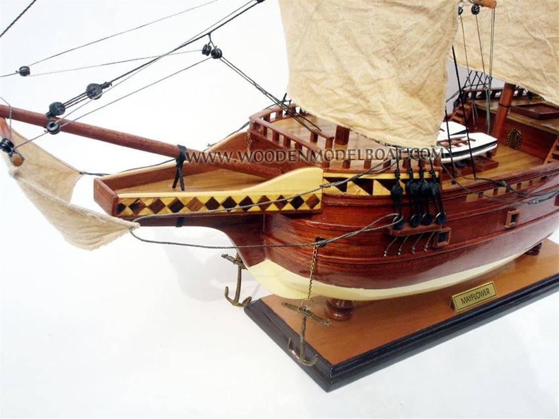 Gianhien Ts0065P Mayflower Ahşap Hazır Yelkenli Gemi Maketi