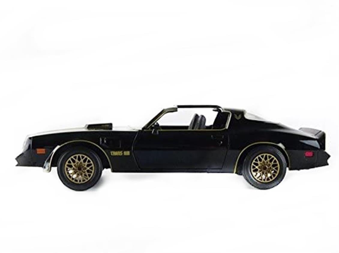 GreenLight 19098 1/18 Ölçek, 1977 Pontiac Trans Am, Siyah-Altın, Sergilemeye Hazır Metal Araba Modeli