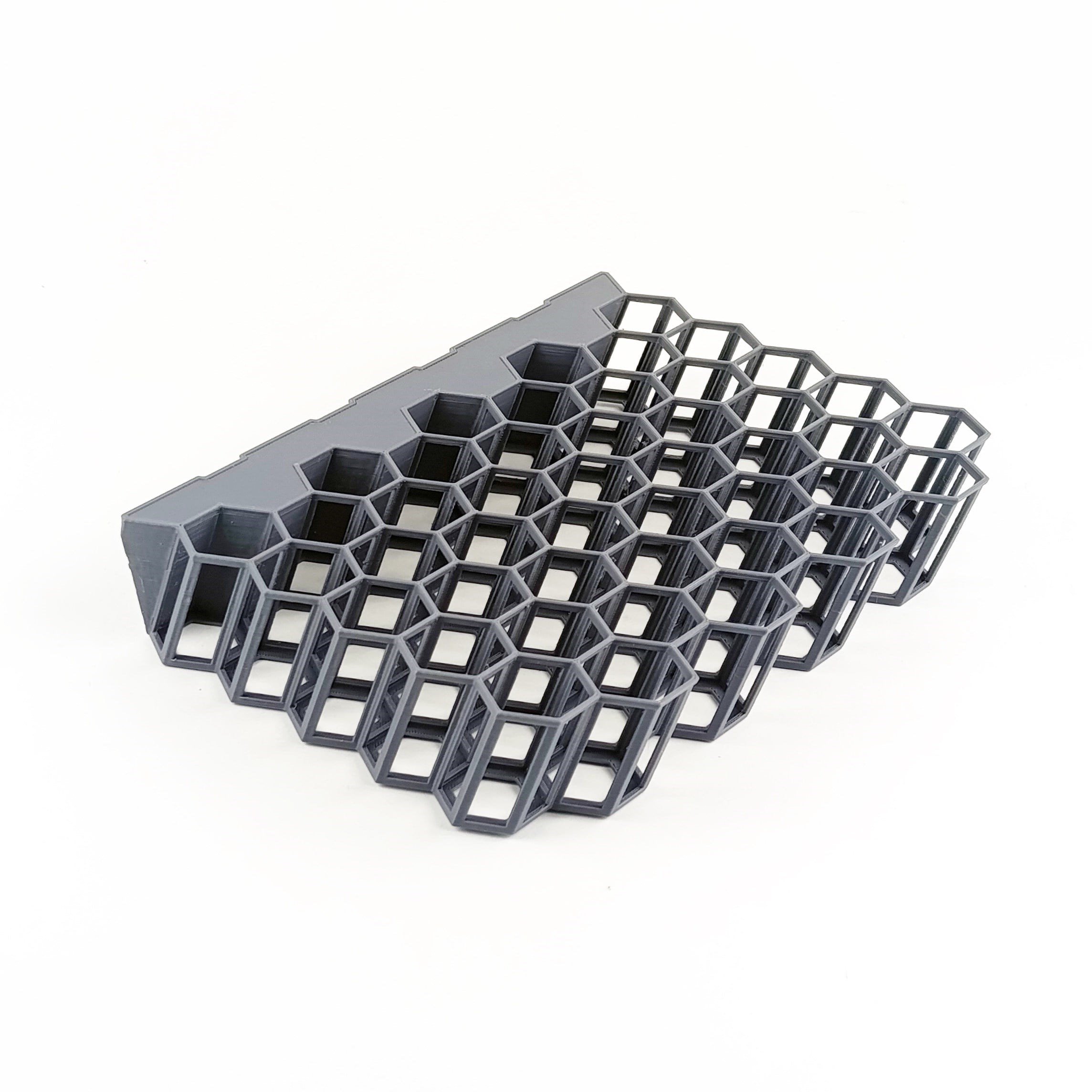 Gri Boya Standı, 45 Adet 17 ml. Boyalar İçin