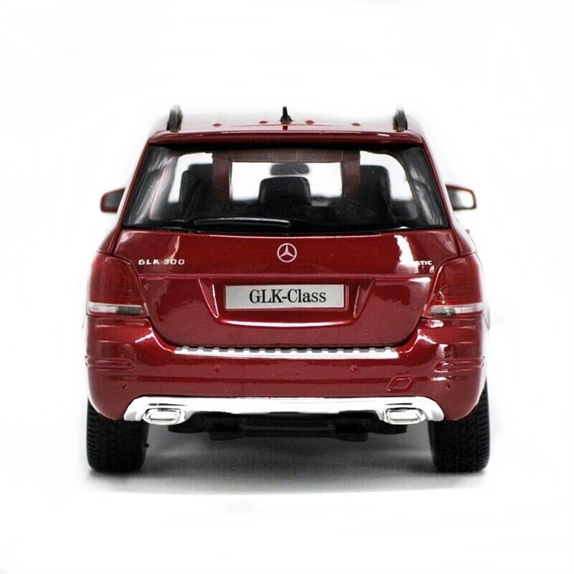 GTA 11008 1/18 Ölçek, 2013 Mercedes Benz GLK, Kırmızı, Sergilemeye Hazır Metal Araba Modeli